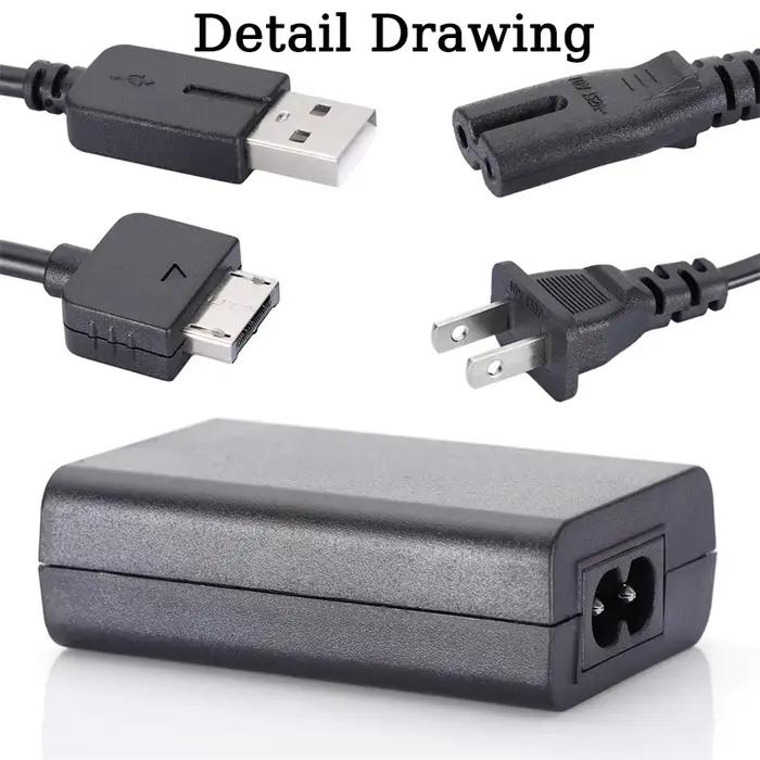 Adaptateur d'alimentation de chargeur pour Sony PSVITA 1000