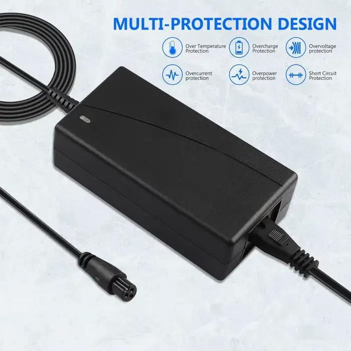 Nouveau chargeur de batterie au Lithium universel 42V 2A pour Scooter auto-équilibré Hoverboard 36V 100-240V adaptateur d'alimentation ca ue US