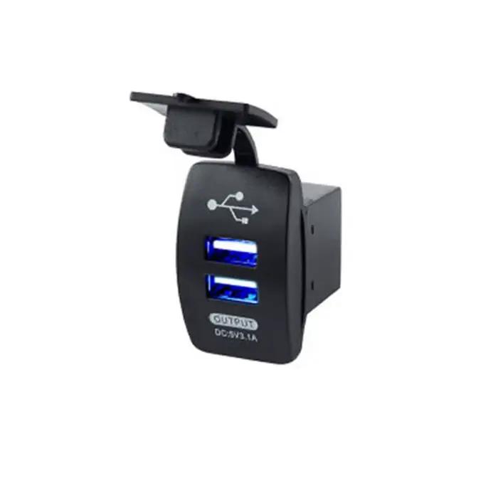 Adaptateur de chargeur de téléphone portable pour voiture et moto