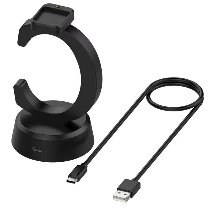 Câble de chargement USB pour Redmi Watch 5 Active et Redmi Watch5 Lite avec fonctionnalités multilingues et design en silicone robuste pour les amateurs de technologie