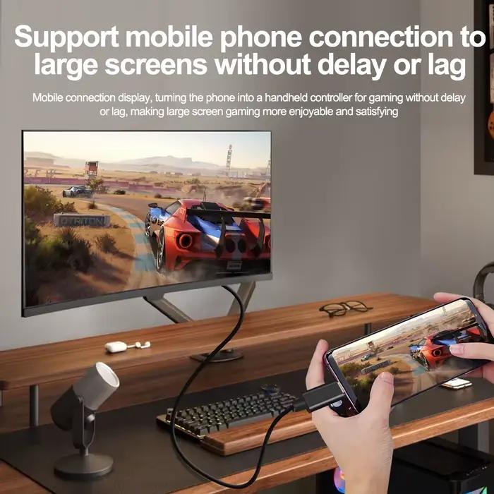 Câble adaptateur USB C vers DVI 1080P USB Type C 3.1 vers VGA