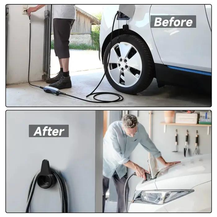 Support mural pour chargeur de véhicule électrique Type 2