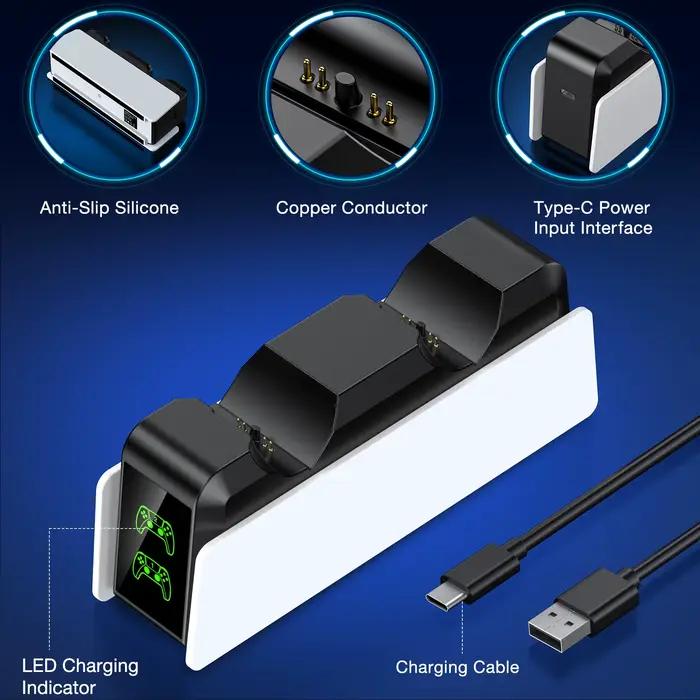 Station de charge DualSense pour contrôleur PS5