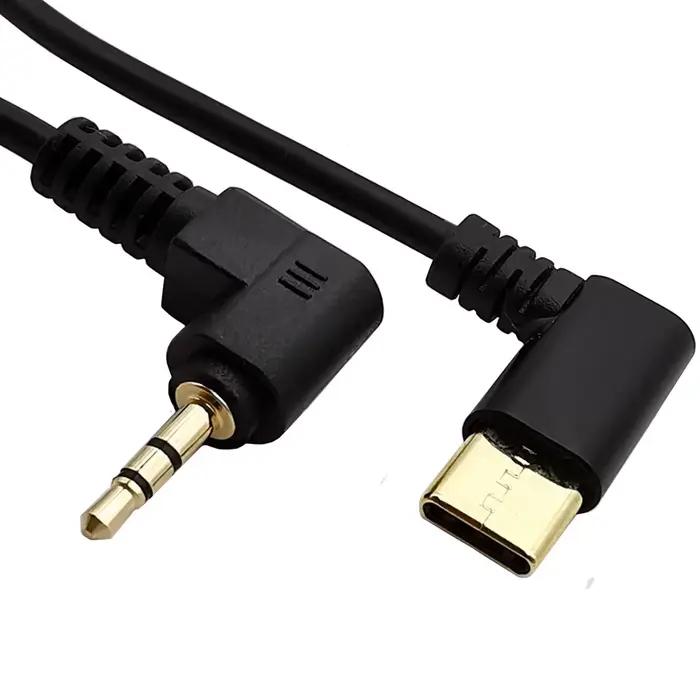 Câble Audio vers USB C 3.5mm et 2.5mm