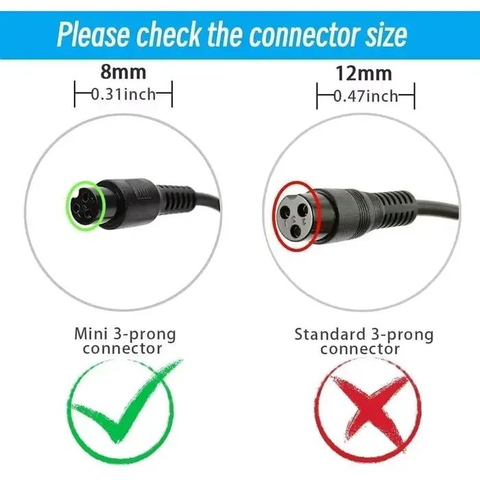 Nouveau chargeur de batterie au Lithium universel 42V 2A pour Scooter auto-équilibré Hoverboard 36V 100-240V adaptateur d'alimentation ca ue US