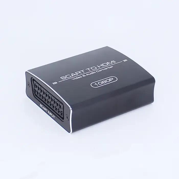 Convertisseur Péritel vers HDMI adaptateur Audio-vidéo pour sortie 720P 1080P alimentation externe USB occasions spéciales观影体验升级,现在就享受这一创新技术带来的好处,让您的观看体验更上一层楼。