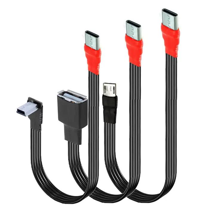 Câble de transfert Dada Micro vers mâle OTG Android type-c vers Port T Mini câble de chargement pour copie de fichiers caméra à utiliser pour smartphone tablette occasions quotidiennes