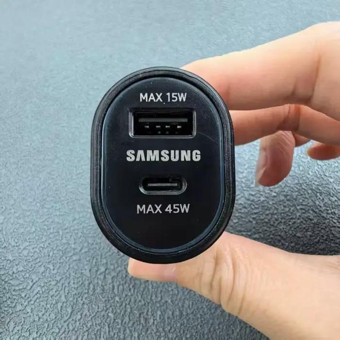 SAMSUNG – chargeur de voiture double USB 60W