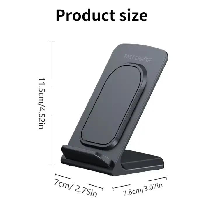 Support de chargeur sans fil pour téléphone de bureau