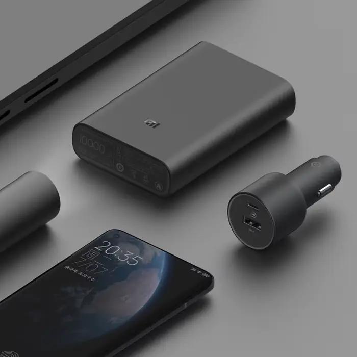 Original Xiaomi Chargeur De Voiture 100W Max Charge Rapide