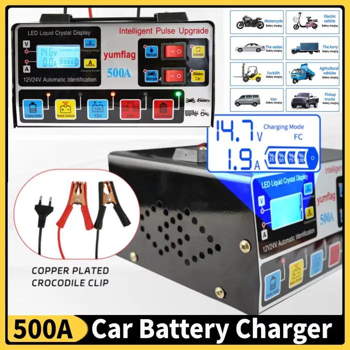 Chargeur rapide de batterie haute puissance 500A