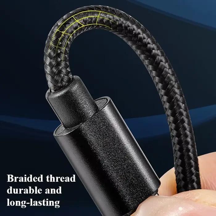 66W 5A USB C à Type C câble de données de Charge rapide USB
