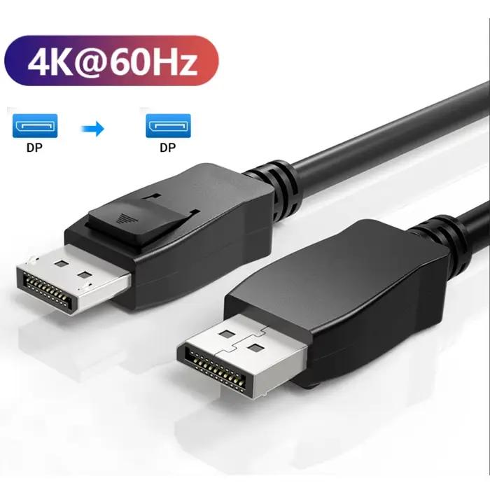 Câble DisplayPort 1.2 tressé pour moniteurs et ordinateurs portables - Haute résolution 4K 60Hz pour expérience visuelle supérieure