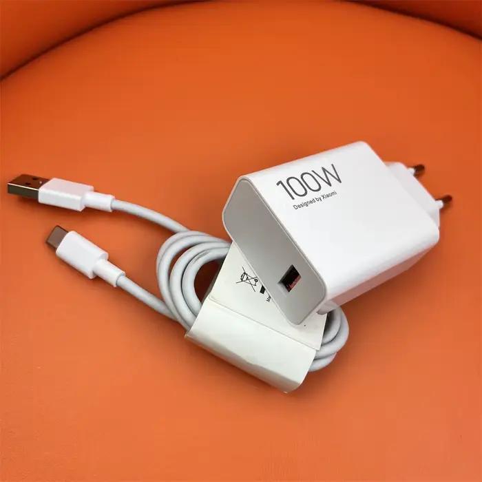 Xiaomi 17 15 Pro Chargeur 100W Adaptateur Câble de Charge Rapide Mi Turbo