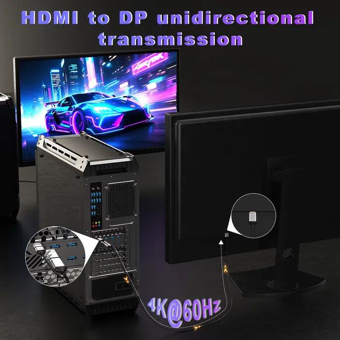 Câble HDMI vers DisplayPort