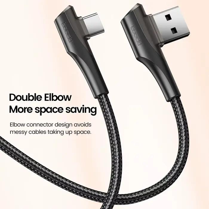 Toocki 3A câble USB Charge rapide 3.0