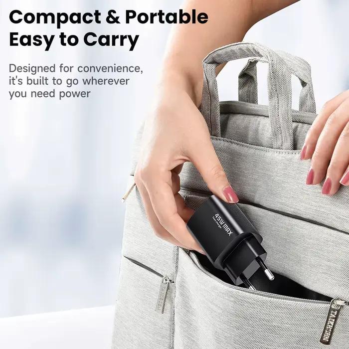 Chargeur rapide Toocki 45W GaN pour iPhone 17 16 15 Samsung Galaxy S25 S24 Xiaomi avec prise CH IL occasions spéciales