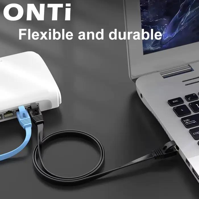 Câble Ethernet CAT7 plat LAN 0