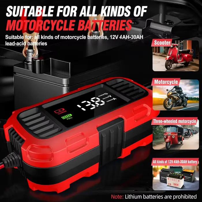Chargeur de batterie de voiture 12V 2A