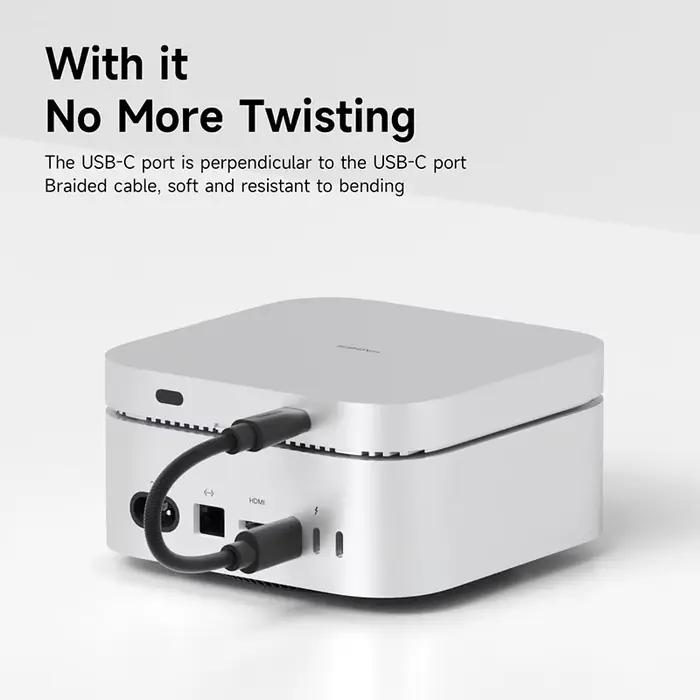 Hagibis câble USB4 prise verticale USB C vers USB C