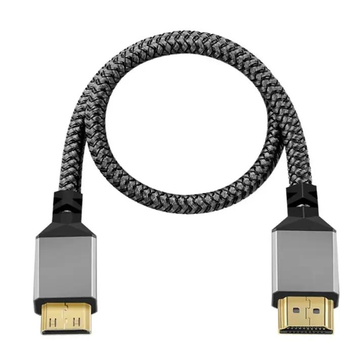 1M 2M 3M 5M 10M Nylon HDMI2.0 MINI câble HDMI vers