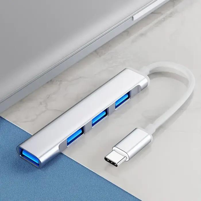 Chargeur HUB USB 4 en 1 pour voiture