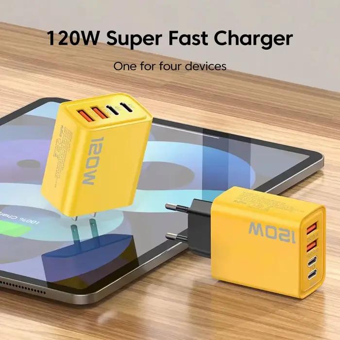 Chargeur rapide ZUIDID 120W Type C Quick Charge 3.0 USB pour iPhone Samsung Xiaomi recharge rapide occasion quotidienne