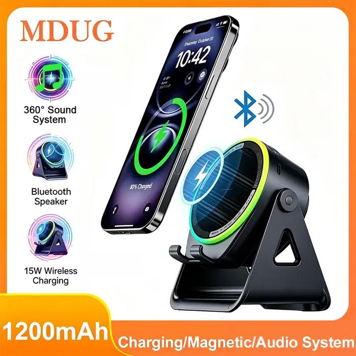 Nouveau chargeur de téléphone sans fil multifonctionnel support