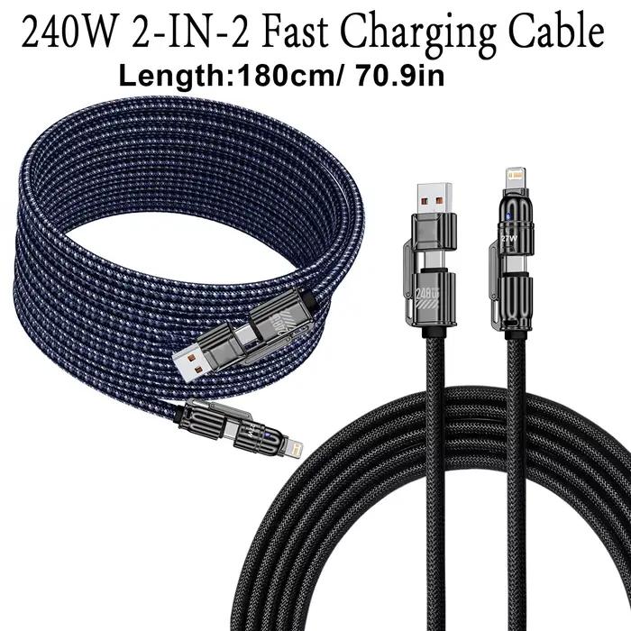 Câble de charge rapide 4-en-1 de 1