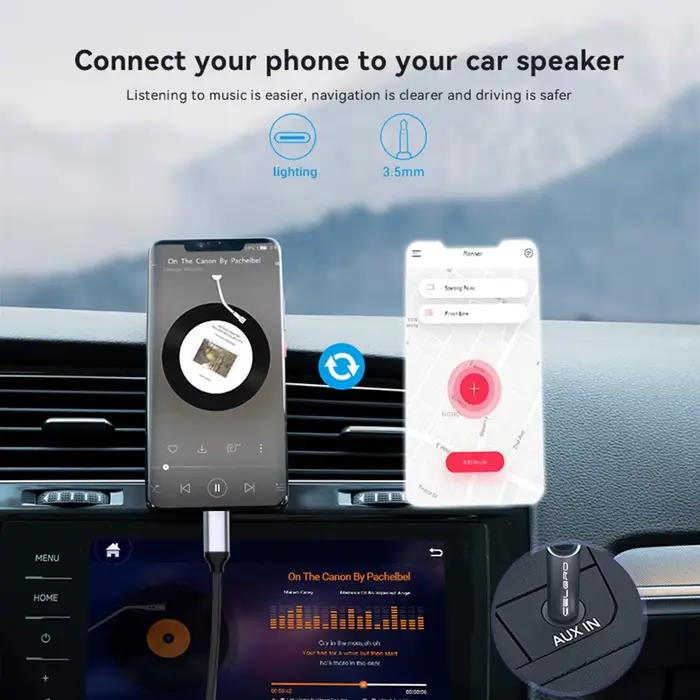 Adaptateur AUX pour Lightning Cat vers 3 5 MM