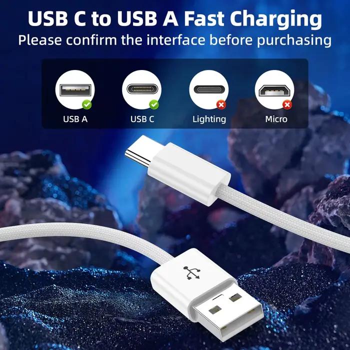 Câble USB C Carplay pour iPhone 15 16 17 série 18W Type C