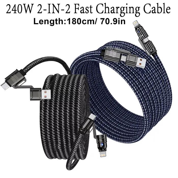 Câble de charge rapide 4-en-1 de 1
