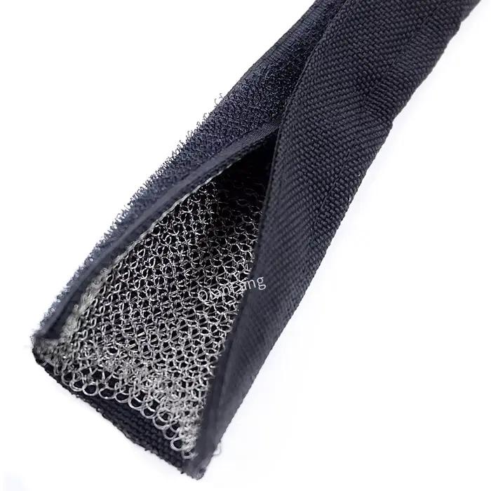 Manchon de câble blindé 10mm avec bande Velcro