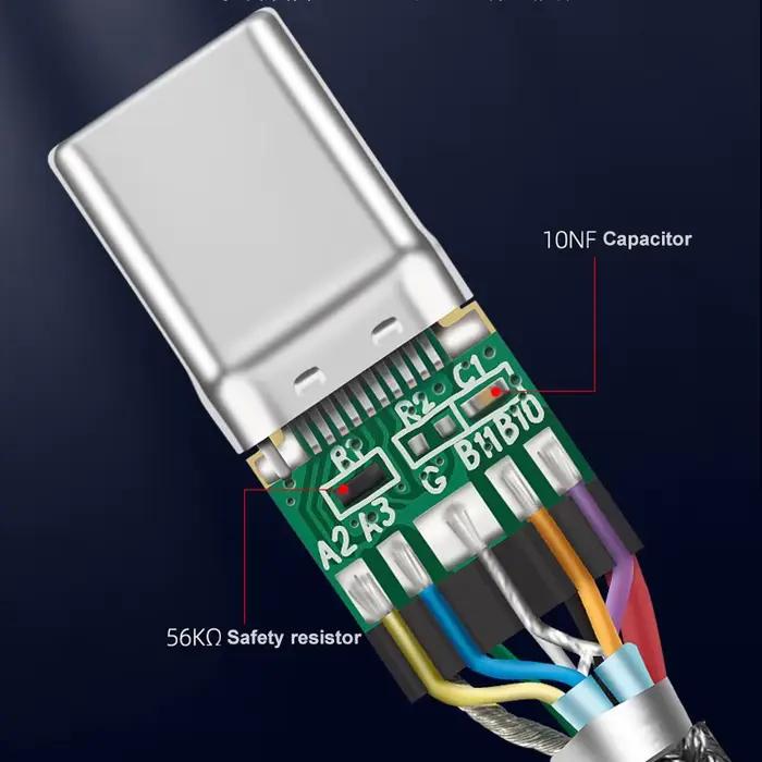 Câble USB3.2 10Gbps USB A vers type-c transfert de données USB C SSD