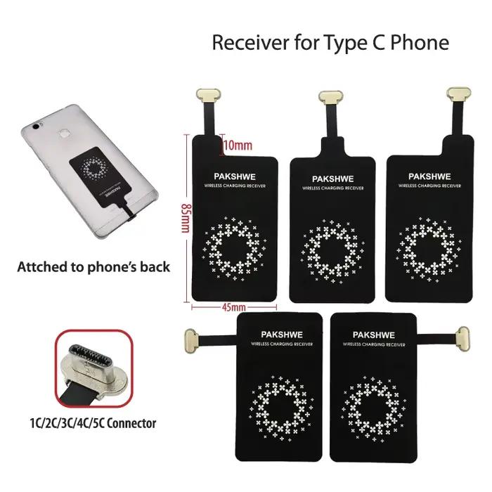 Adaptateur de chargeur sans fil récepteur Android Qi