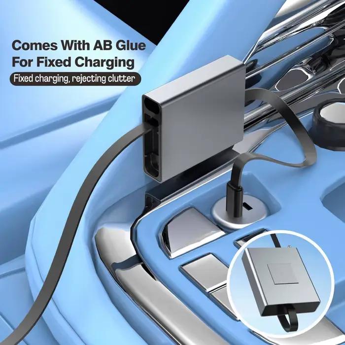 Nouvel Arrivage Câble USB Télescopique Type C 66W PD Charge Rapide pour iPhone 14 15 16 17 Samsung Mobile iPad Pro ASUS Lenovo Ordinateurs Portables