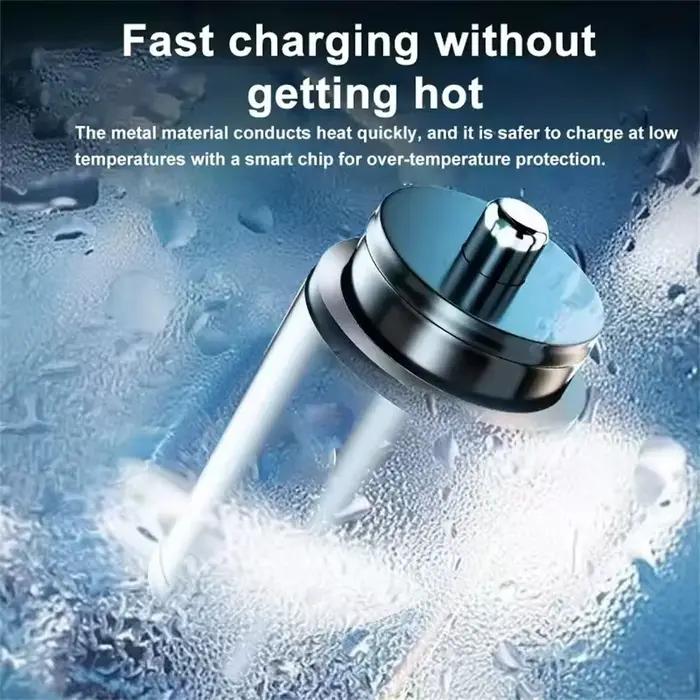 Mini Chargeur de Voiture avec Technologie de Charge Rapide QC3.0 et PD Prise USB-C Compatible avec iPhone Xiaomi Samsung Huawei Occasions Spéciales