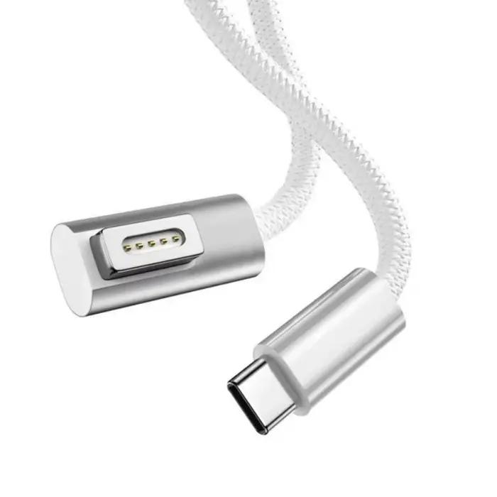 Câble de chargement tressé rapide 100W type-c vers Magsafe 1L/2T