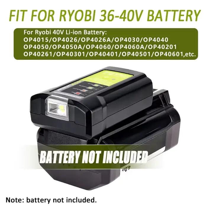 Chargeur d'outil électrique pour batterie Ryobi