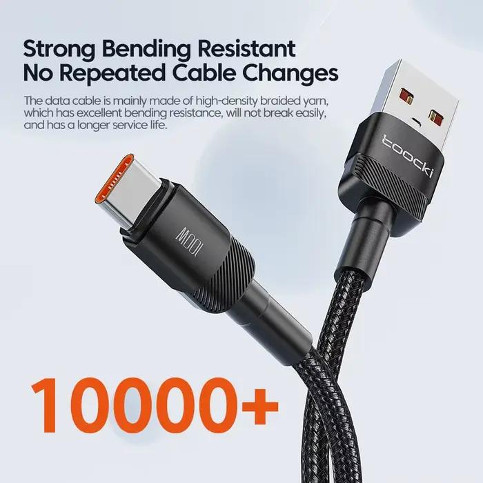 Câble de charge rapide USB Type C pour iPhone 15 14 13 12 11 Huawei P40 P30 Realme Oppo Oneplus Batterie Externe Compatible Durables Occasions Spéciales