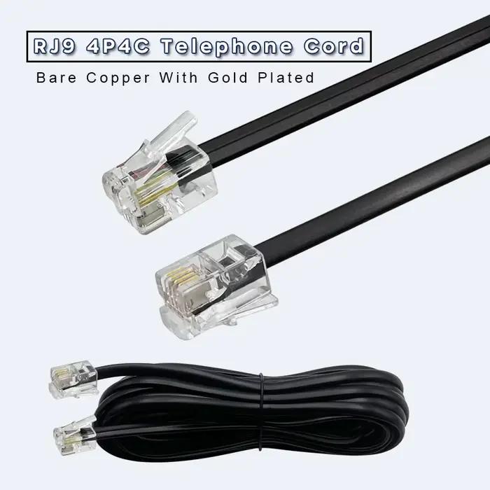 COMNEN RJ9 -RJ9/RJ11-RJ45 câble de données téléphonique 4P4C 6P4C 8P4C mâle