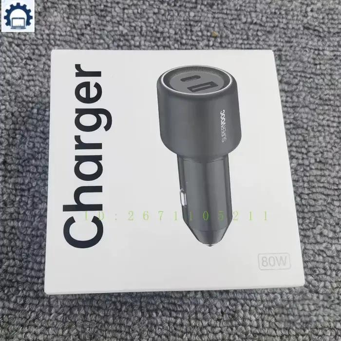Chargeur de voiture original OPPO SuperVOOC 80W 11V 7.3A pour OnePlus 10 Pro Realme GT Neo3 Find X5 Pro X3 Reno8 Pro K9 K10 Pro
