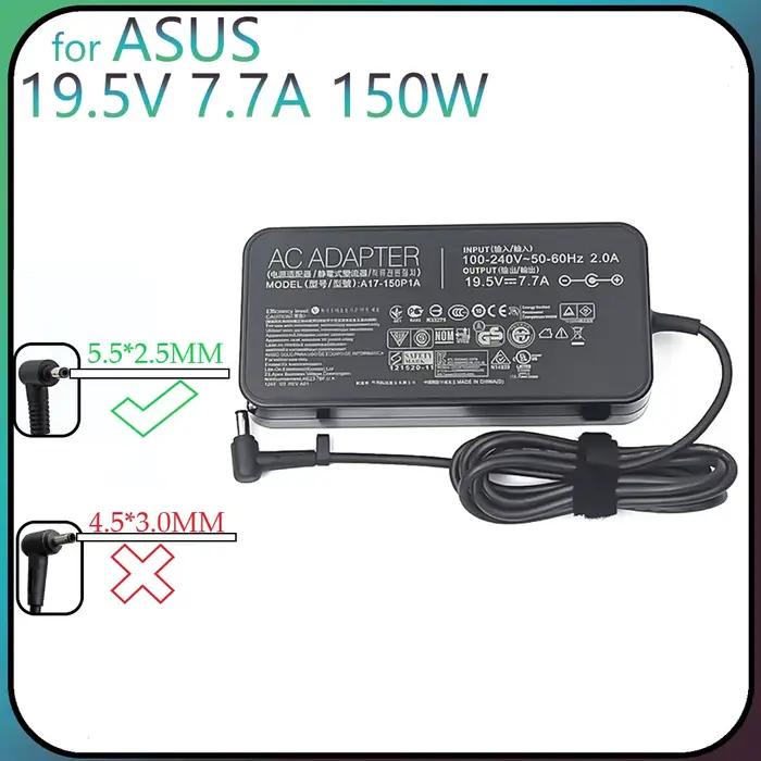 Adaptateur secteur AC ADP-120ZB BB ADP-150NBD 19.5V 7.7A 150W 5.52.5MM pour ASUS A17-150P1A G73SW G71G G74 G72G G73S X73 GL503