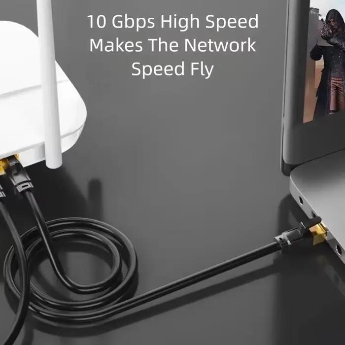 Câble Ethernet Cat 7, 10 Gbps