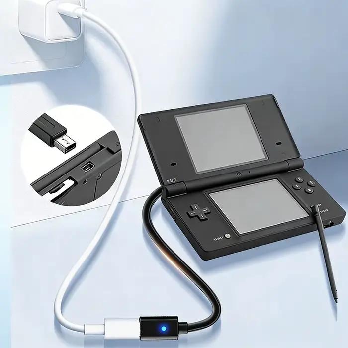 Câble USB C pour 2DS 3DS NDSi 3DSLL XL NEW 3DS LL