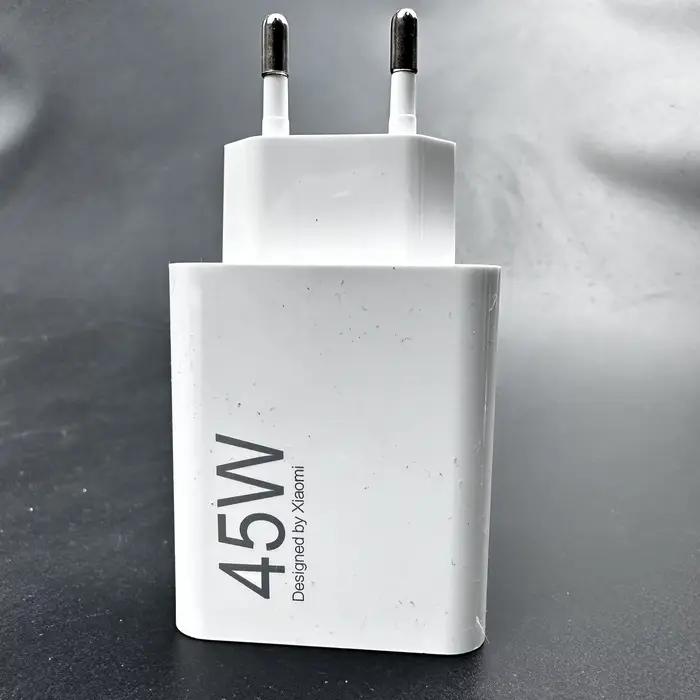 Chargeur Xiaomi 45 watts EU avec câble 6A pour Redmi Note 15 14 13 Pro Mi