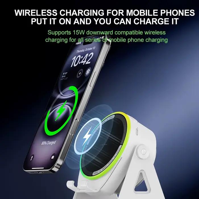 Nouveau chargeur de téléphone sans fil multifonctionnel support