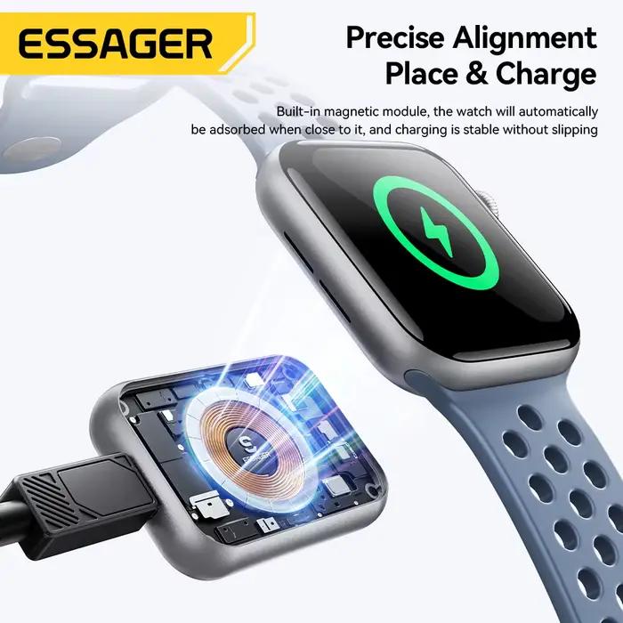 Essager chargeur de montre magnétique sans fil pour Apple Watch série S2-S11