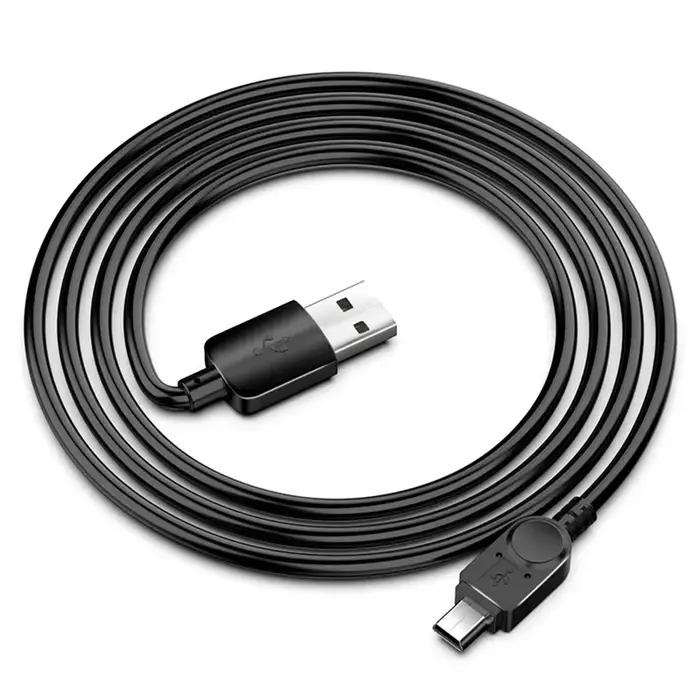 Mini câble USB 0.25m 1m 2m pour charge rapide et transfert de données MP3 MP4 GPS appareil photo numérique HDD