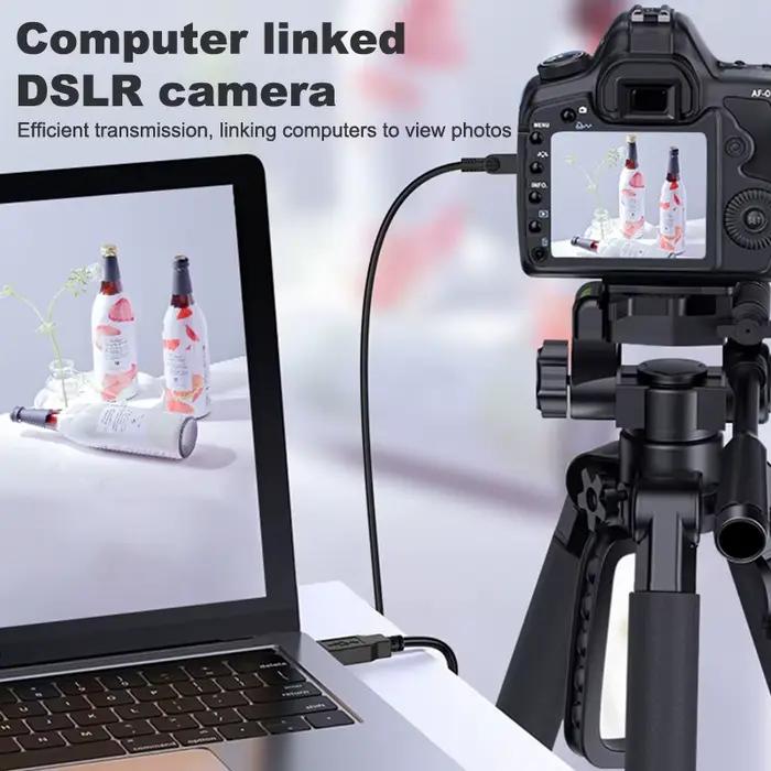 Câble USB 0, 8 m 2.0A Mâle vers Mini B 5 broches 5P Port T MiniUSB pour appareils MP3 MP4